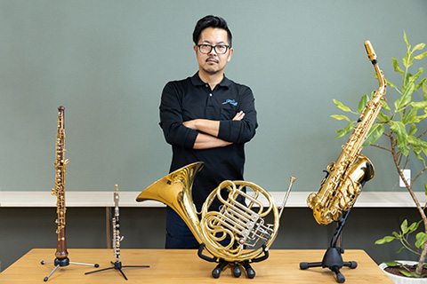 管楽器の魅力に触れる